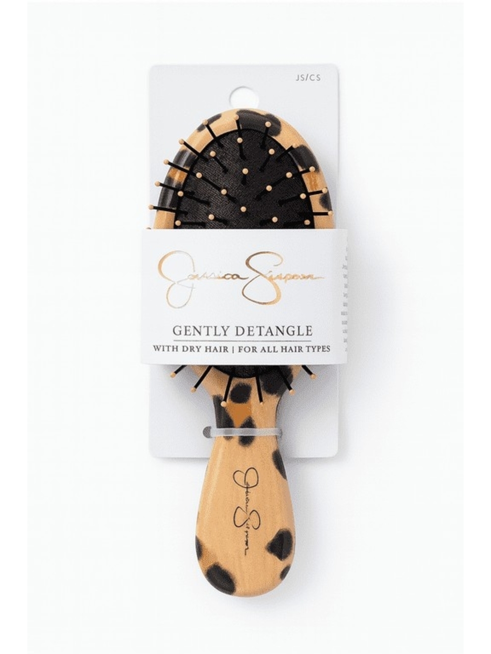 Jessica Simpson Gently Detangle Mini Wet And Dry Hair All Type Brush New